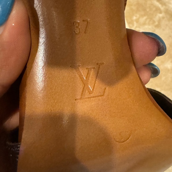 Louis Vuitton monogram sandals - Picture 4 of 8